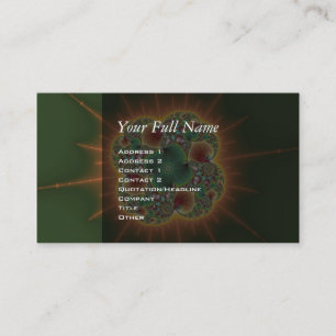 Harvest Festival - Abstracte kunst Visitekaartje