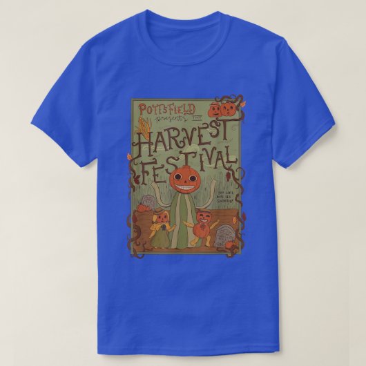 Harvest Festival Herfst herfst Retro  Halowe T-shirt (Design voorkant)