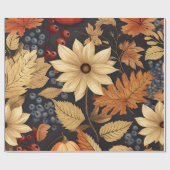 Harvest Floral Symphony Cadeaupapier (Vlak)