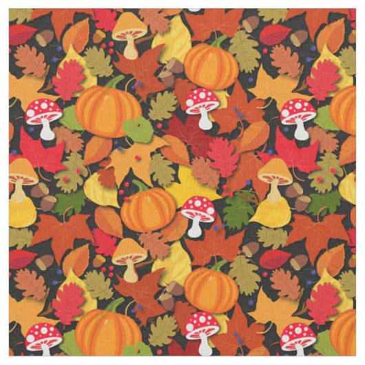 Harvest Forest Floor Herfst Stof (Close Up)