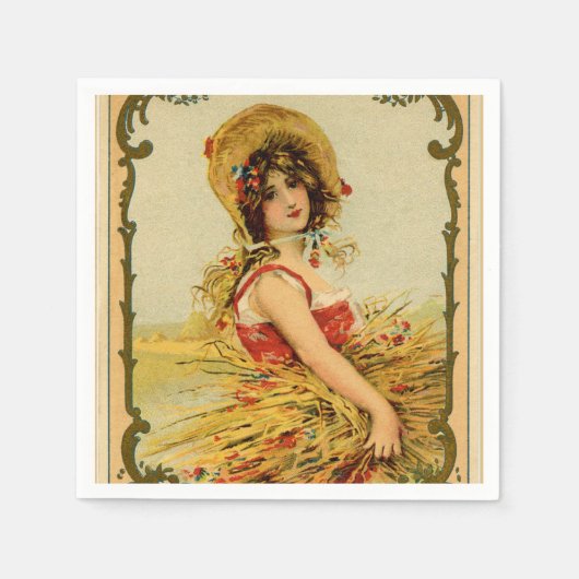 Harvest Girl Servet (Voorkant)