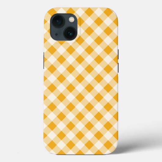 Harvest Gold Gingham Case-Mate iPhone Case (Achterkant)