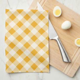 Harvest Gold Gingham Theedoek