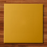 Harvest Gold Solid Color Tegeltje<br><div class="desc">Harvest Gold Solid Color</div>