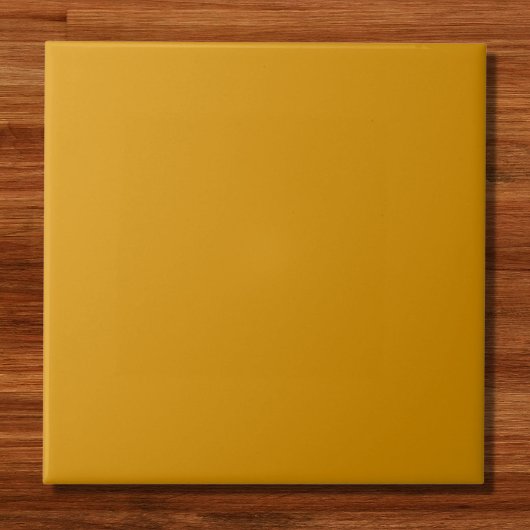 Harvest Gold Solid Color Tegeltje
