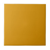 Harvest Gold Solid Color Tegeltje (Voorkant)