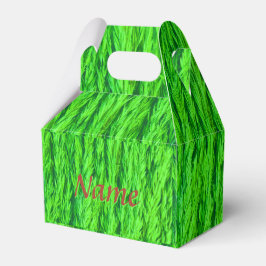Harvest Green Grass Seed Photo Name Bedankdoosjes