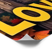 Harvest Harmony: Beer's bladerrijke ballade Poster (Hoek)