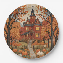 Harvest Haunt Papieren Bordje