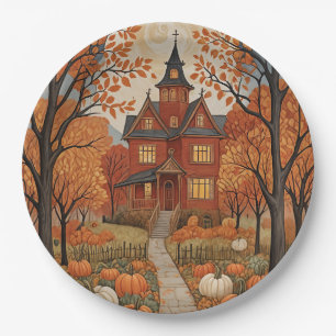 Harvest Haunt Papieren Bordje