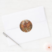 Harvest Haunt Ronde Sticker (Envelop)