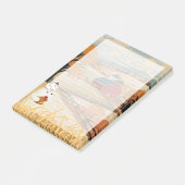 Harvest Home - Cute Ghost Lined Writing Paper Post-it® Notes (Schuin)