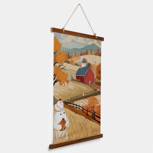 Harvest Home Hangend Wandkleed (Gebogen)