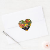 Harvest Home ~ Heart Sticker (Envelop)