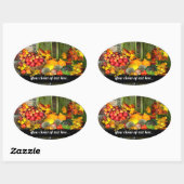 Harvest Home Ovale Sticker (Vel)