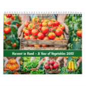 Harvest in Hand – A Year of Vegetables Kalender (Hoes)