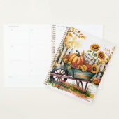 Harvest Joy Autumn Harvest. Whimsical Fall Harvest Planner (Display)