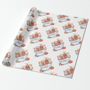 Harvest Kittens Cadeaupapier