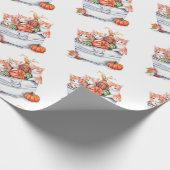 Harvest Kittens Cadeaupapier (Hoek)