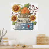 Harvest Love Poster (Keuken)