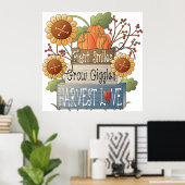 Harvest Love Poster (Thuiskantoor)