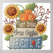 Harvest Love Poster (Voorkant)