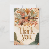 Harvest Maple Autumn Herfst Bedankkaart (Voorkant)