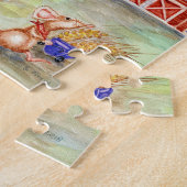 "Harvest Mice" 110-stuk Jigzaag Puzzle Legpuzzel (Zijkant)