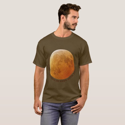 Harvest Moon afbeelding en tekst T-shirt (Voorkant volledig)
