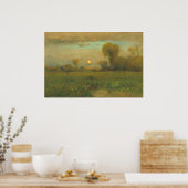 Harvest Moon - George Inness Fine Art Poster (Keuken)