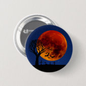 Harvest Moon Halloween Ronde Button 5,7 Cm (Voorkant /achterkant)