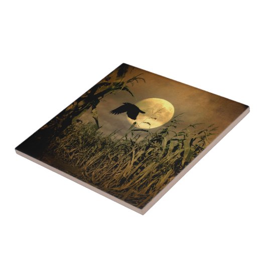 Harvest Moon kraai Tegeltje (Zijkant)
