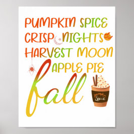 Harvest Moon Magic Herfst T-shirt Poster