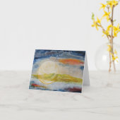 "Harvest Moon" Opmerking Kaart (Gele Bloem)