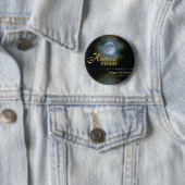 Harvest Moon Pin Ronde Button 5,7 Cm (In situ)