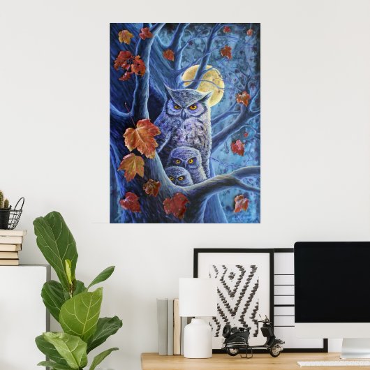 Harvest Moon Poster (Thuiskantoor)