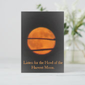 Harvest Moon - Prairie Mile - uitnodiging (Staand voorkant)