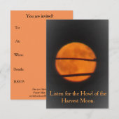 Harvest Moon - Prairie Mile - uitnodiging (Voorkant / Achterkant)