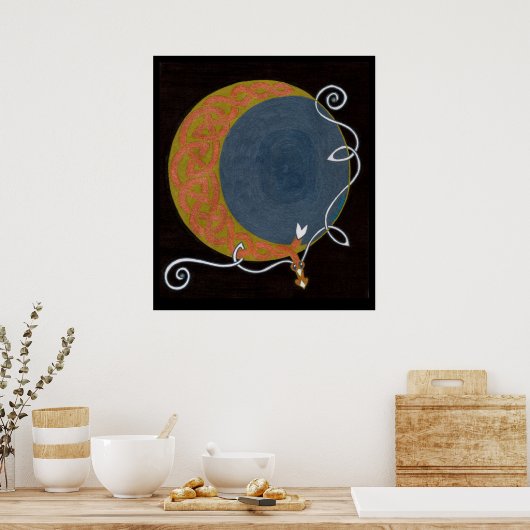 Harvest Moon print (Keuken)