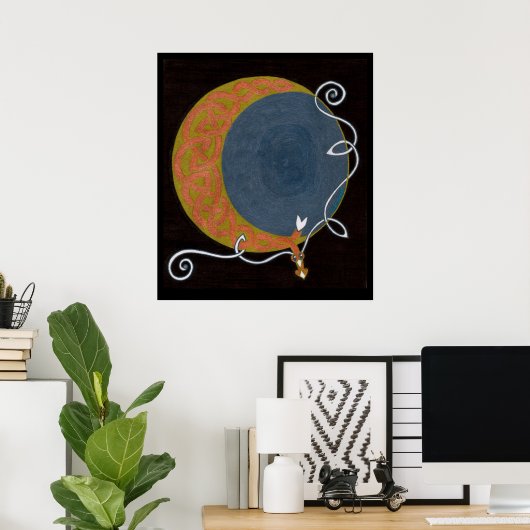 Harvest Moon print (Thuiskantoor)