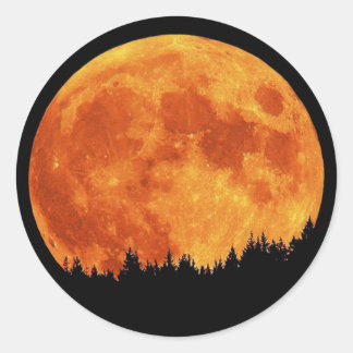 Harvest-Moon Ronde Sticker