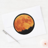 Harvest-Moon Ronde Sticker (Envelop)