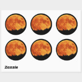 Harvest-Moon Ronde Sticker (Vel)