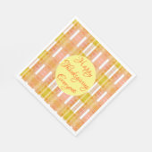 Harvest Moon Thanksgiving Pset Paper Napkins Servet (Hoek)