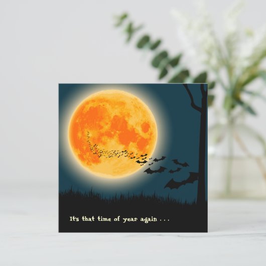 Harvest Moon Uitnodiging (Staand voorkant)