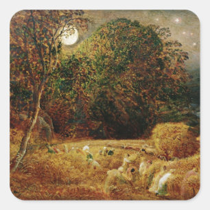 Harvest Moon Vierkante Sticker