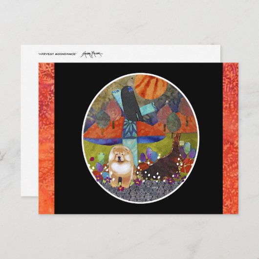 HARVEST MOONDANCE briefkaarten (Voorkant / Achterkant)