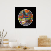 HARVEST MOONDANCE chow Poster (Keuken)