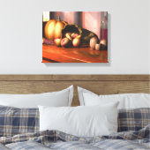 Harvest nog steeds Life Wrapped Canvas Print (Insitu (Slaapkamer))