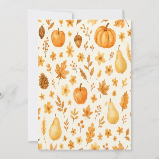 Harvest of Love Kaart (Achterkant)